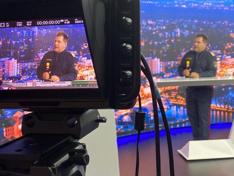 Bundespolizeidirektor Michael Takàcs bei "Vorarlberg LIVE"