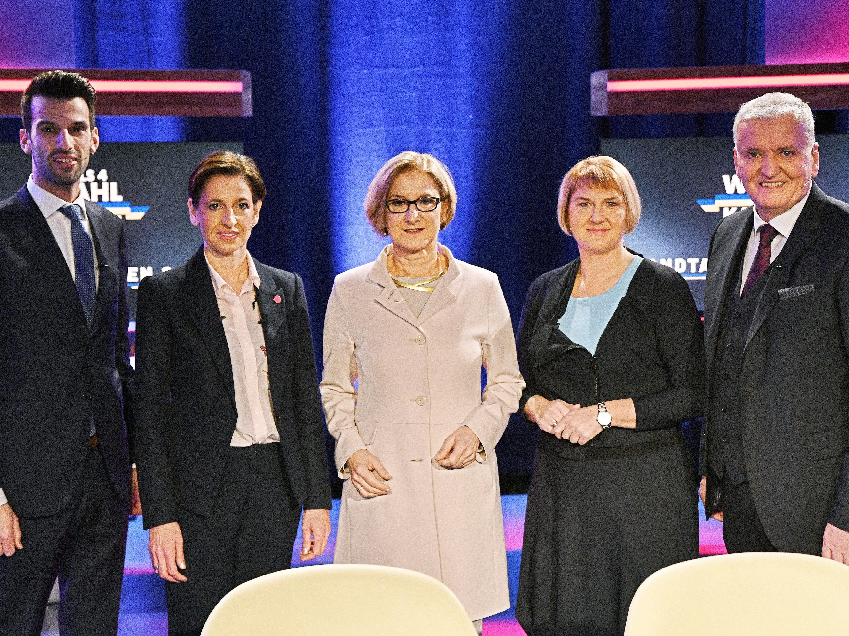 Das sind die Spitzenkandidaten der Parteien bei der NÖ-Wahl 2023.