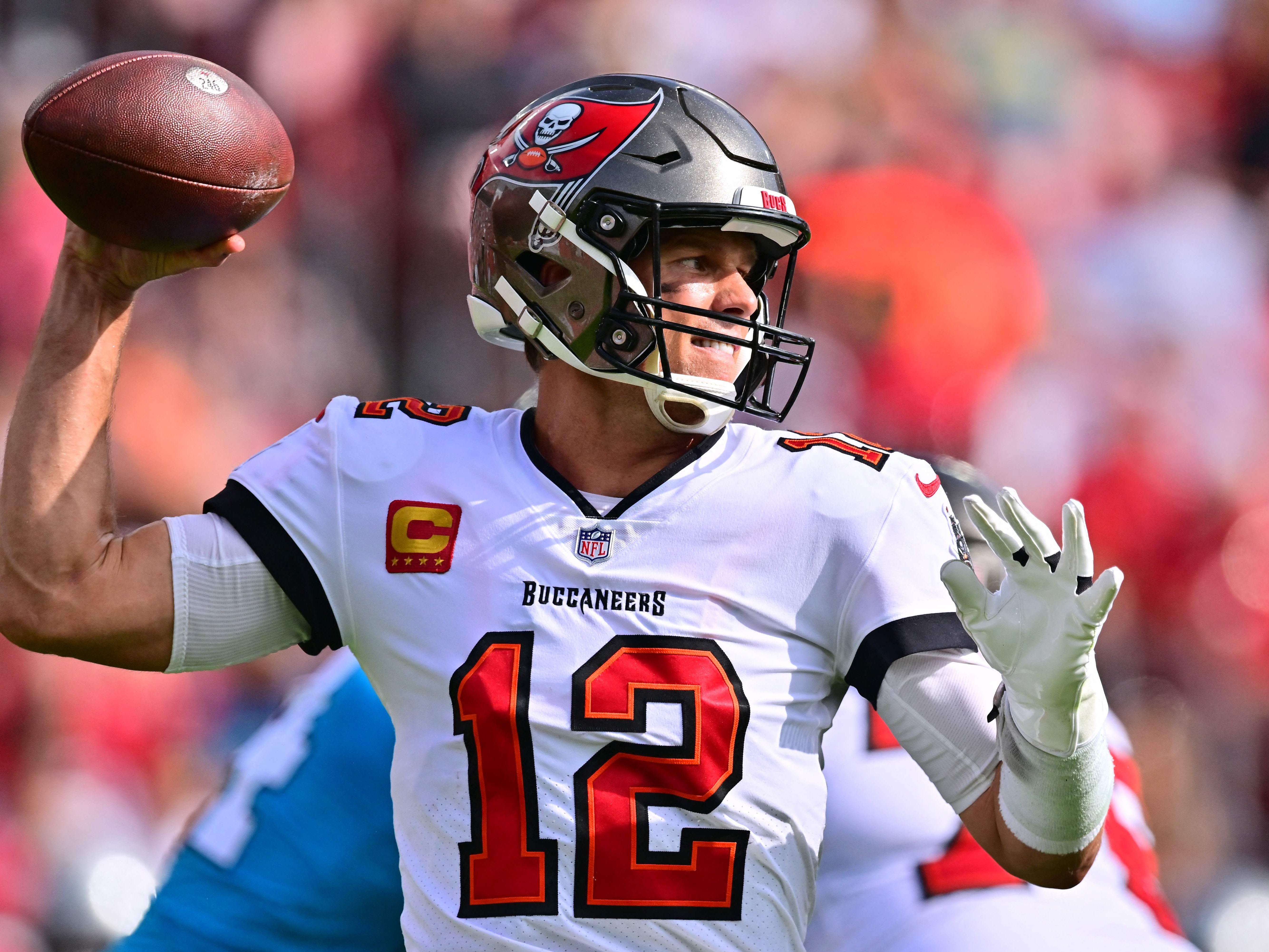 Stolz auf sein Team: Tom "GOAT" Brady.