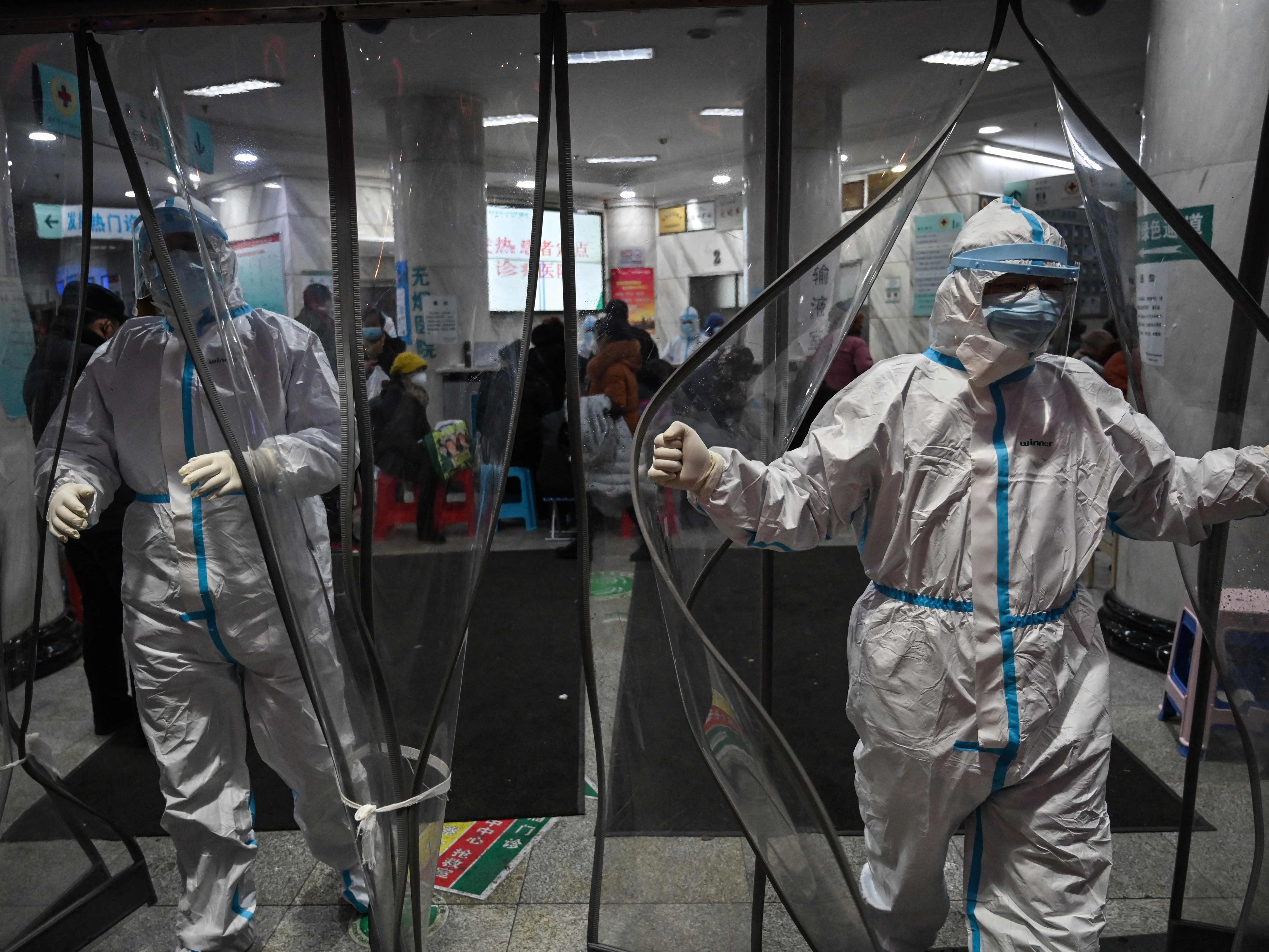 Die Krankenhäuser in China sind völlig überfordert.