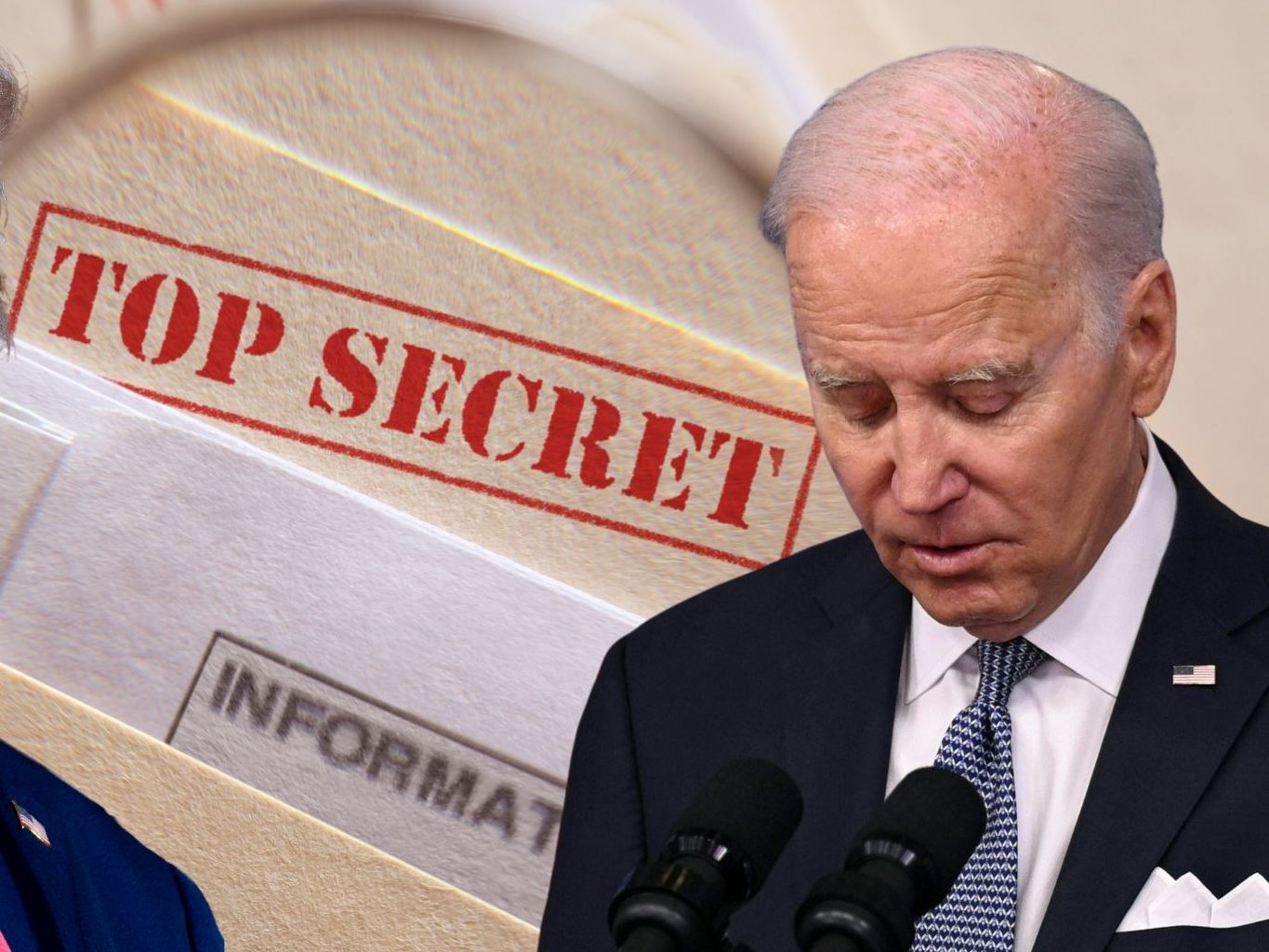 Wie bereits bei seinem Vorgänger Trump wurden nun auch bei US-Präsident Joe Biden Geheimdokumente gefunden.
