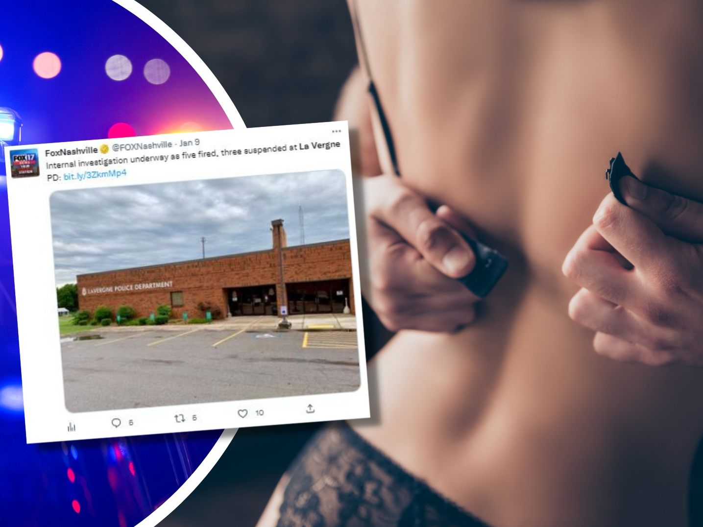 Ein Sex-Skandal erschüttert die Stadt La Vergne.