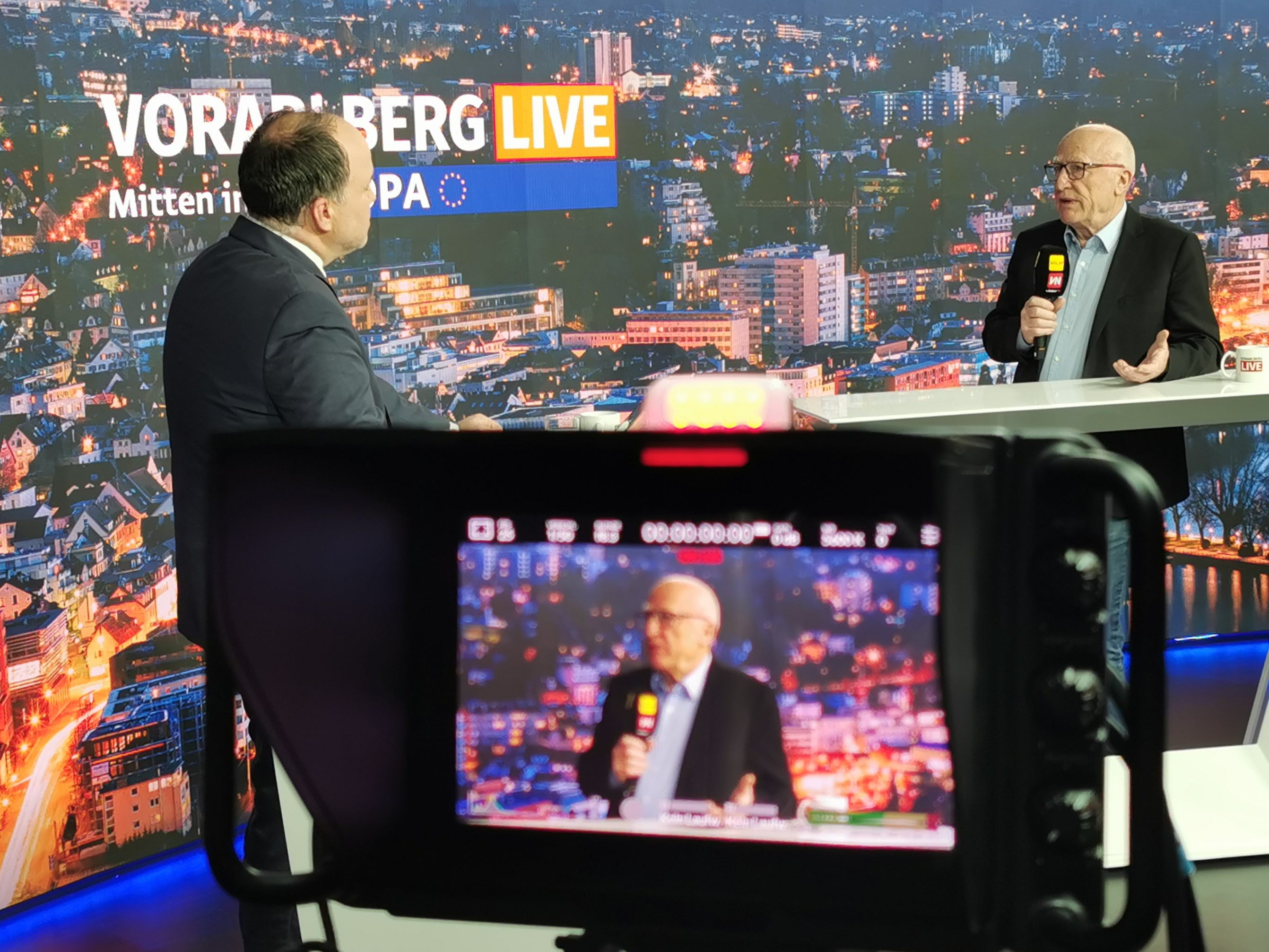 Dr. Josef Weidenholzer war am Donnerstagabend zu Gast bei "Vorarlberg LIVE".