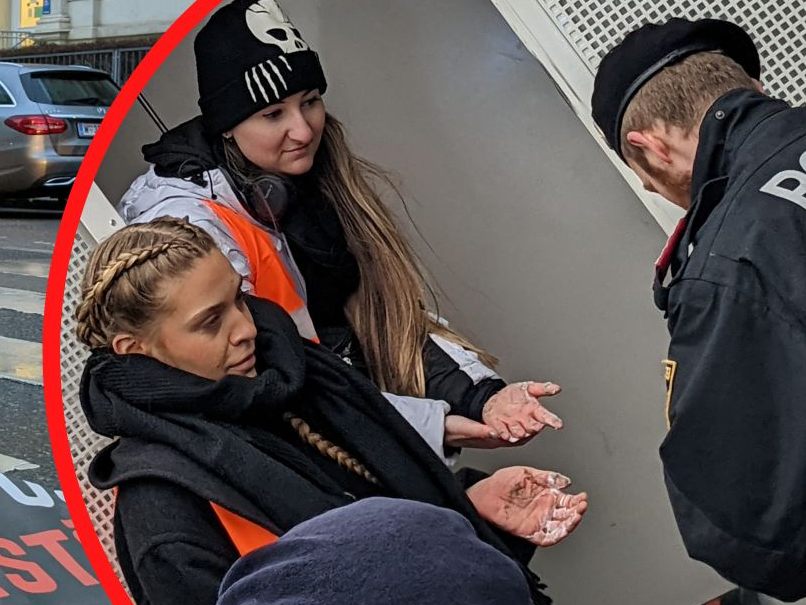 Für Marina Hagen-Canaval klickten in Wien die Handschellen.