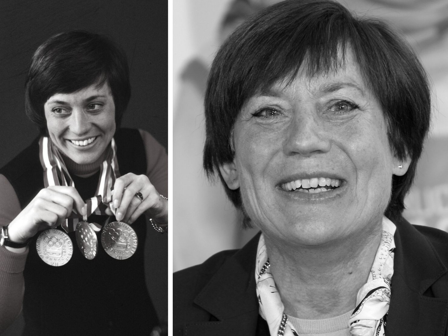 Bayerin wurde 1976 mit zwei Olympiasiegen in Innsbruck zur "Gold-Rosi"