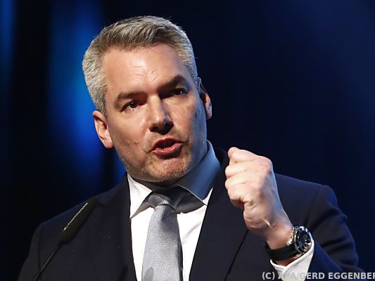 Nehammer schwor die Funktionäre ein, weiter fleißig wahlzukämpfen