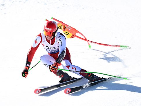 Dominik Raschner in der Parallel-Qualifikation mit Bestzeit