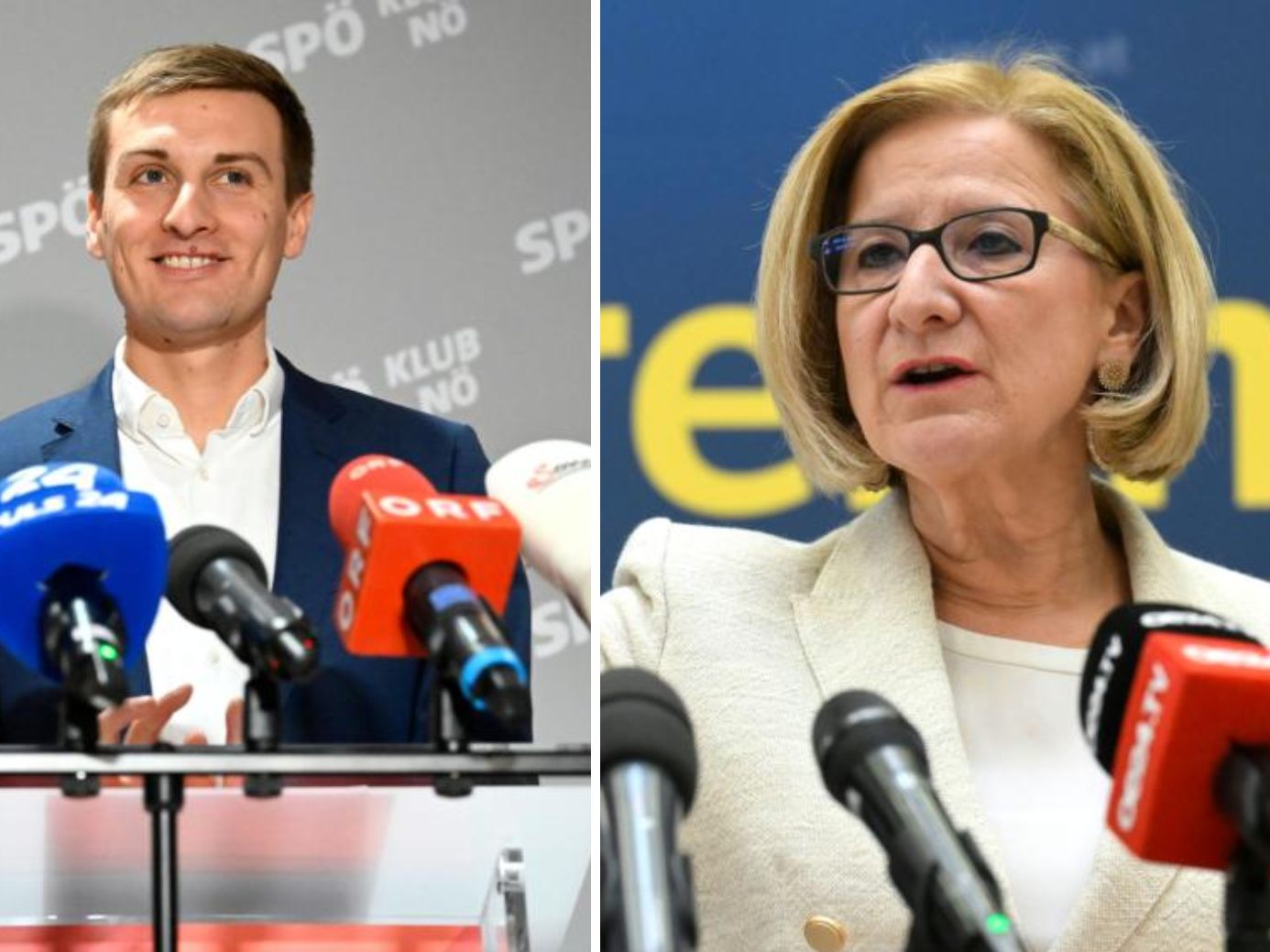 SPÖ und ÖVP führen Gespräche über eine Zusammenarbeit in NÖ.