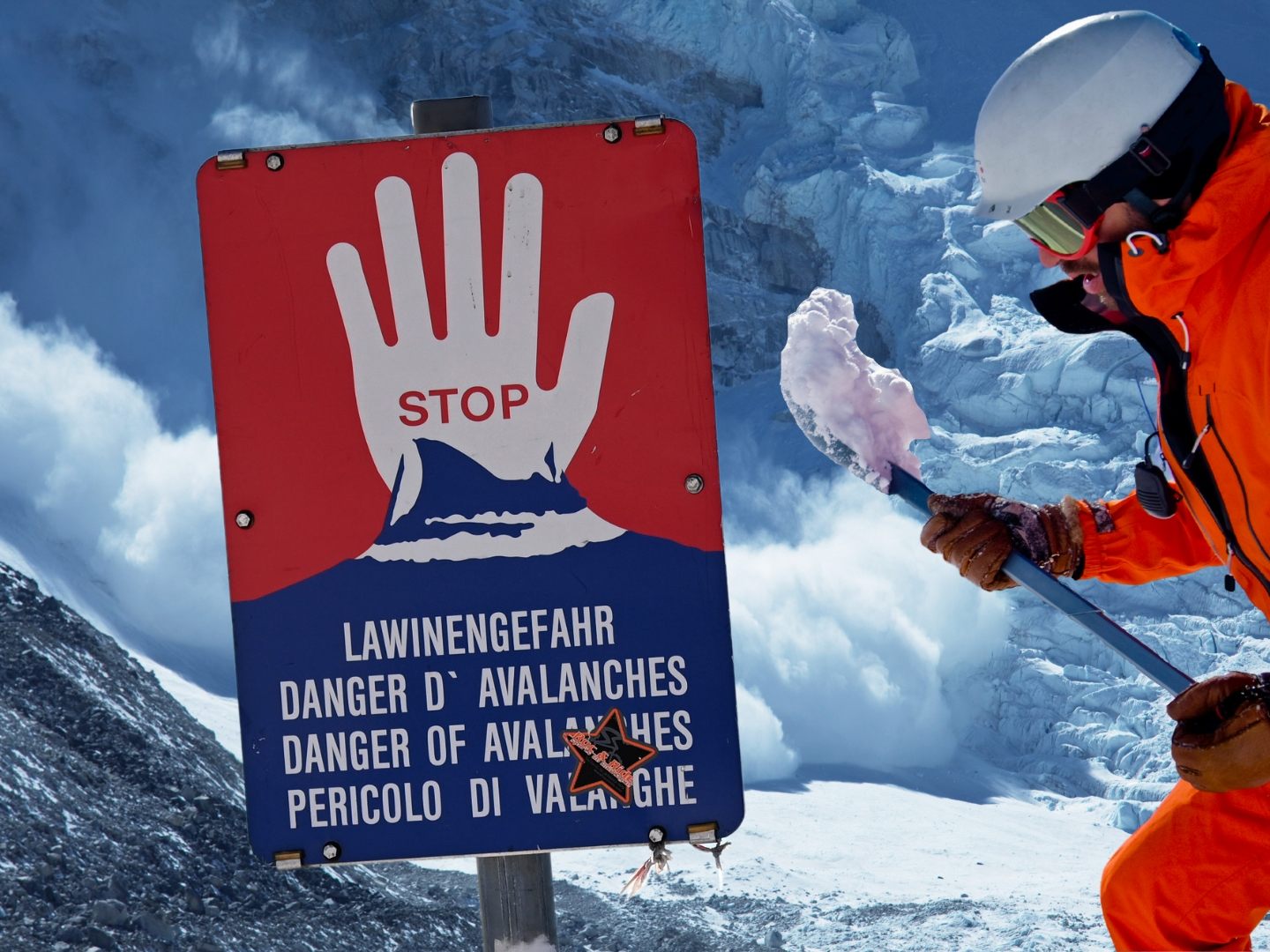 Große Lawinengefahr in Vorarlberg.