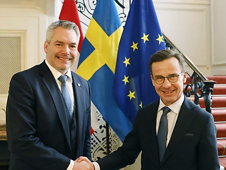 Nehammer zu Gast im hohen Norden