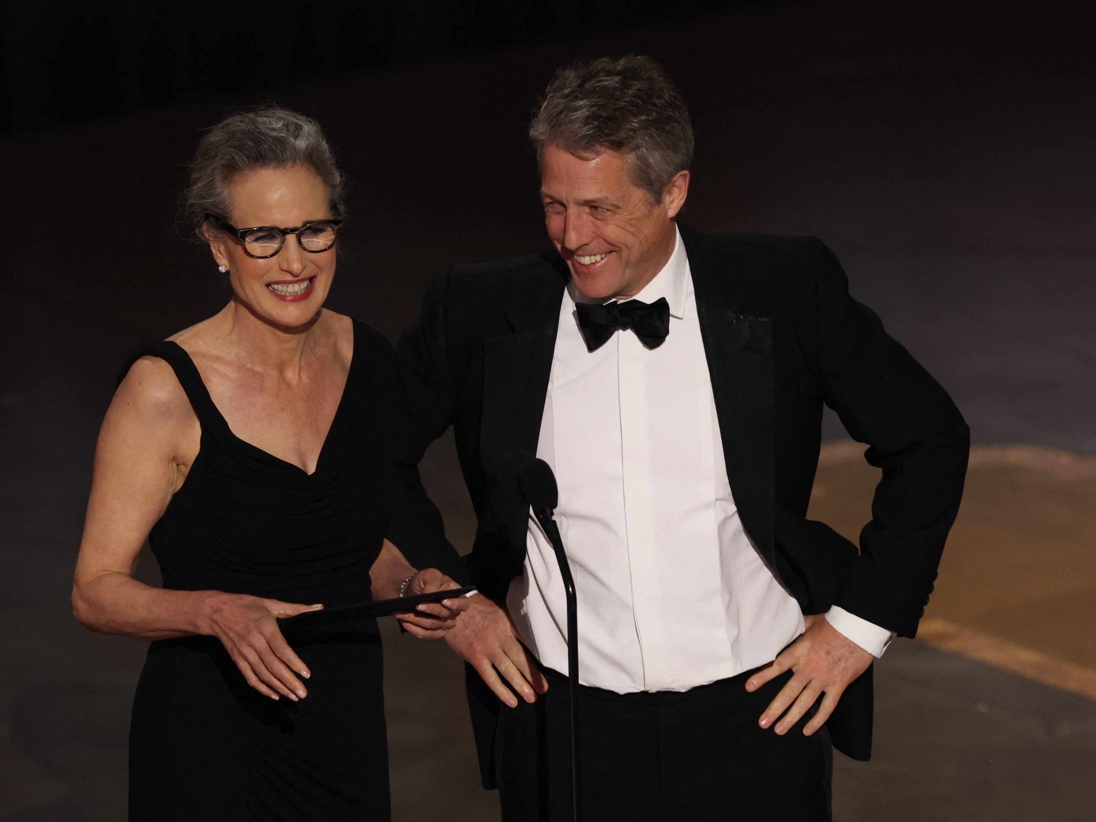 Hugh Grant sorgte bei den Oscars für Spott.