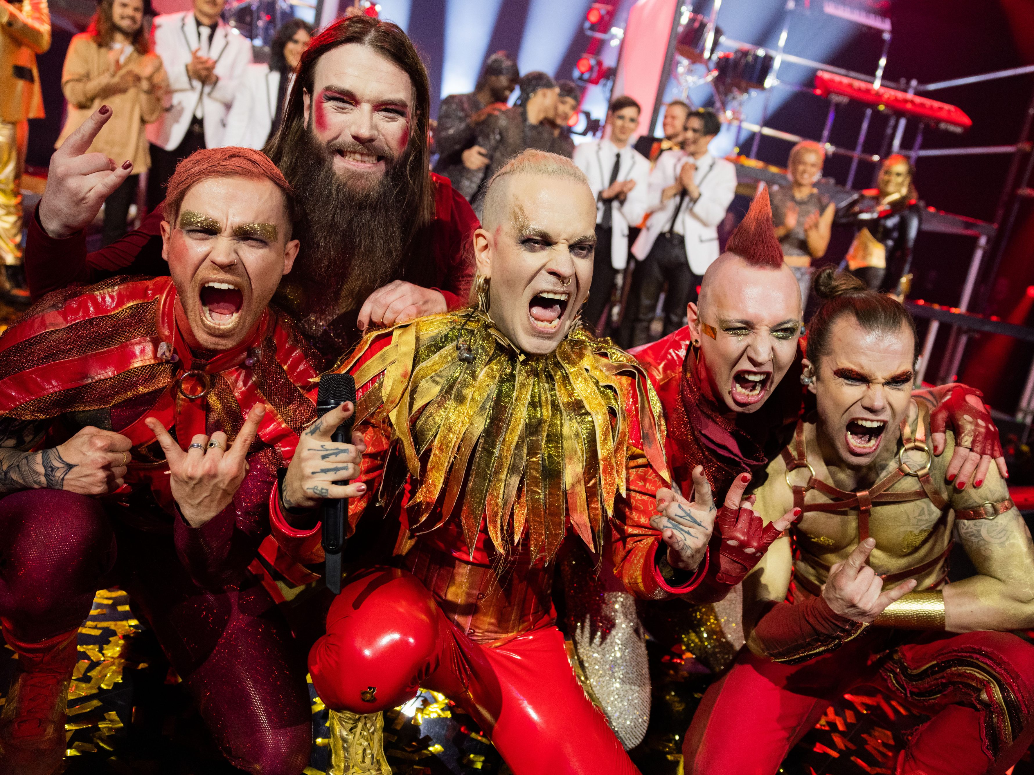 Die Metalband "Lord of the Lost" kommt zum Eurovision Song Contest im Mai.