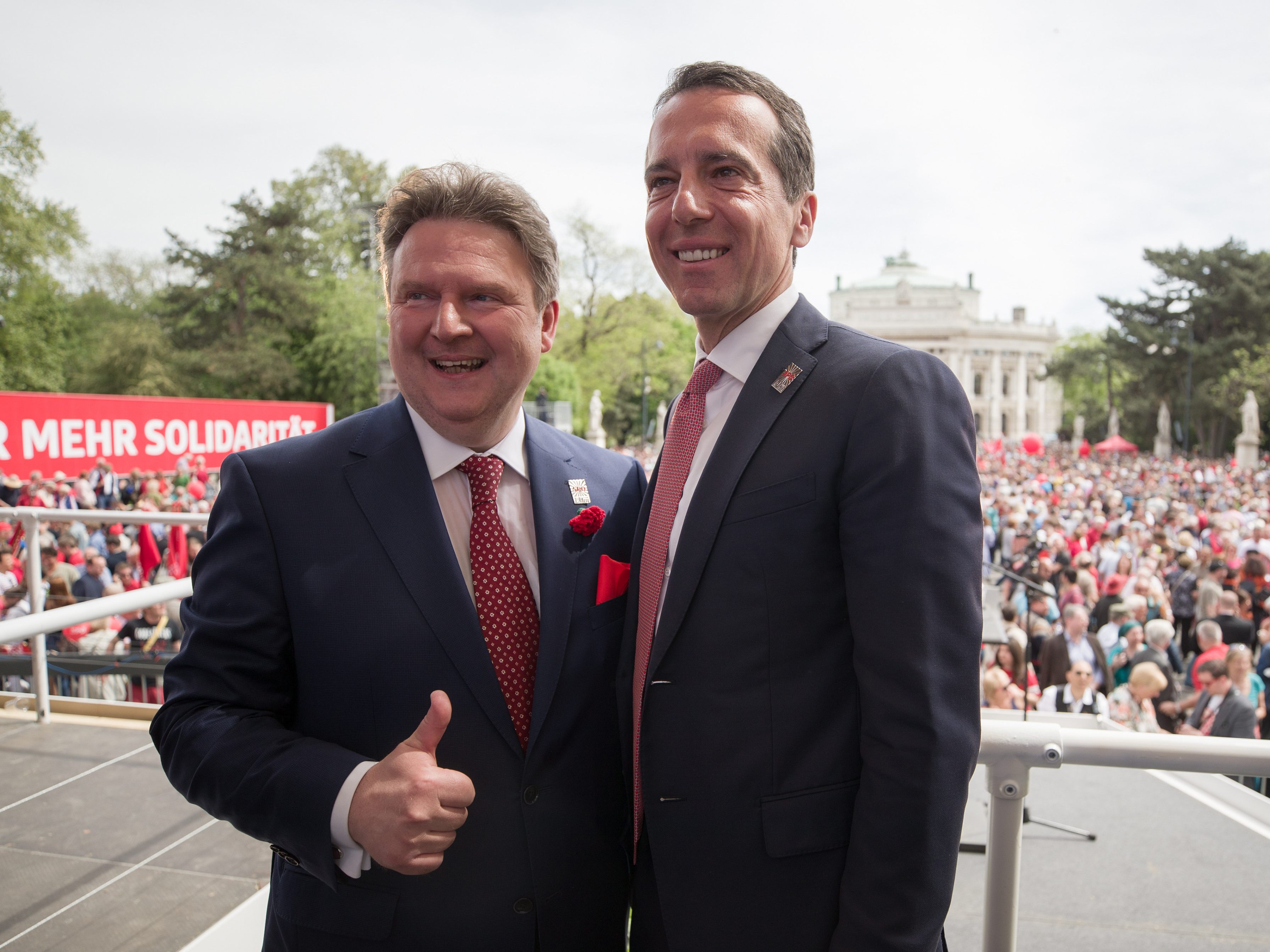 Eine erneute Kandidatur Kerns als SPÖ-Chef wäre laut Ludwig "merkwürdig".