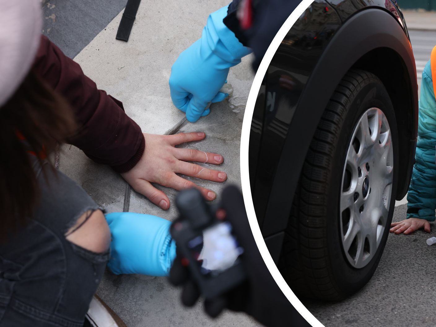 Klima-Aktivisten legten mit Protesten erneut den Wiener Frühverkehr lahm.