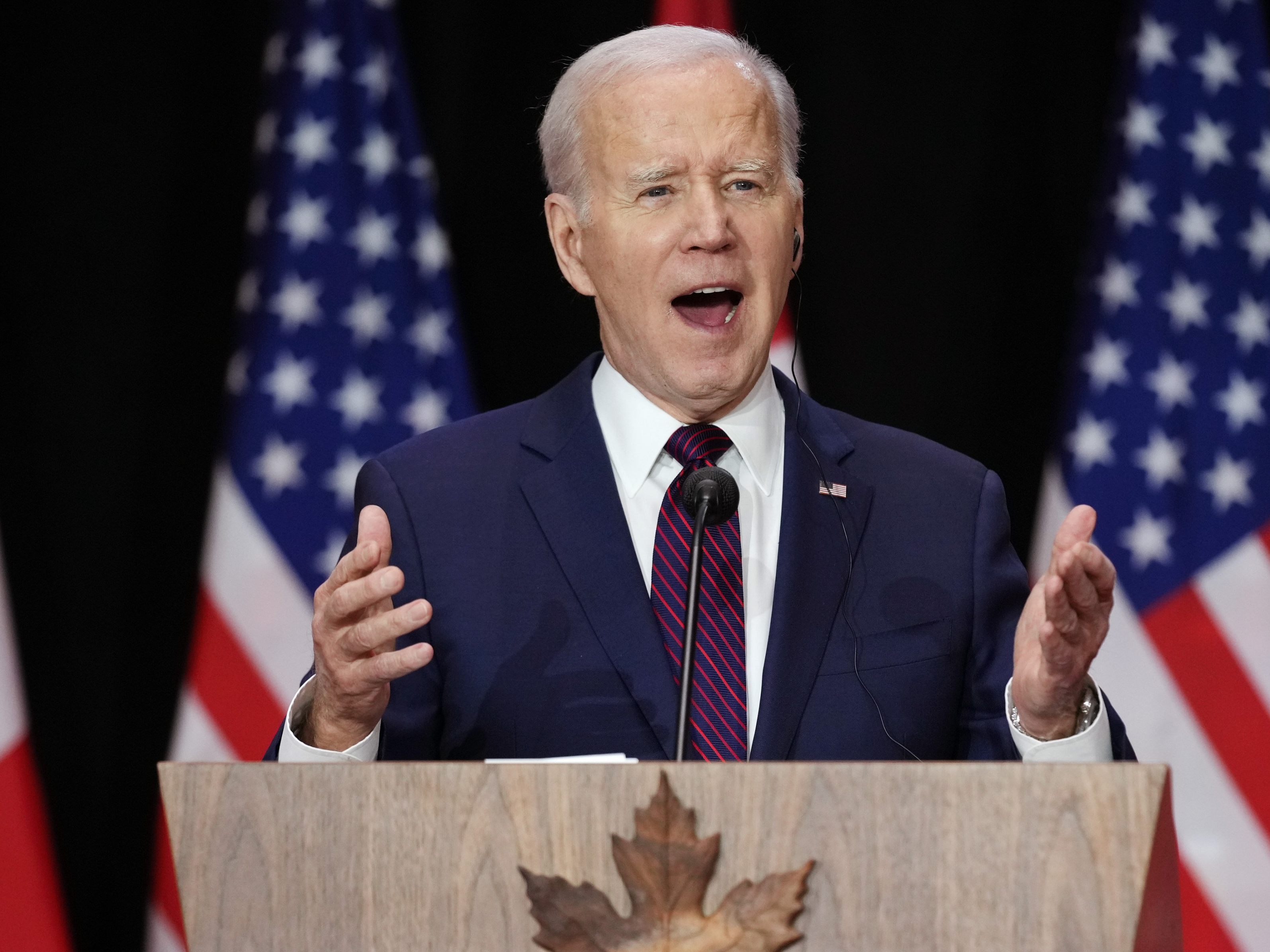 US-Präsident Joe Biden warnt vor einem erneuten Angriff.