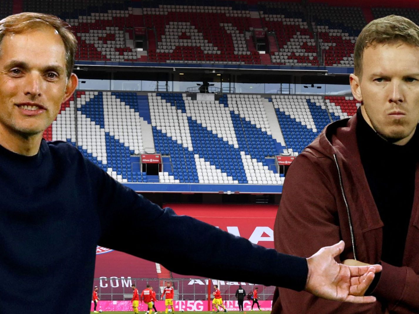 Thomas Tuchel soll Nagelsmann als Trainer ersetzen.