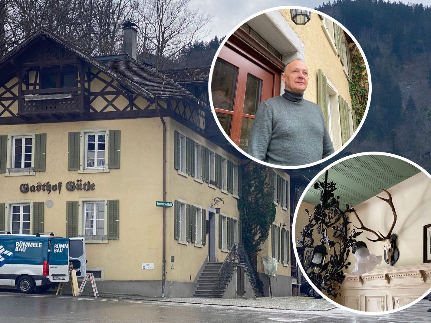 Ein neuer Wirt übernimmt das Gasthaus Gütle.