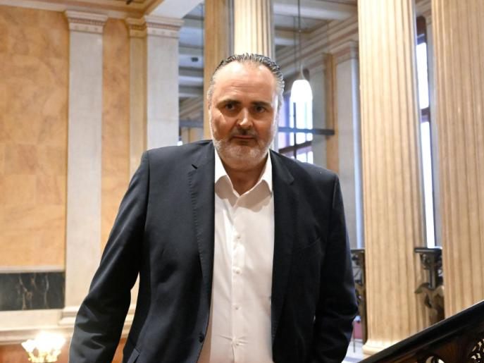 Hans Peter Doskozil (SPÖ) strebt eine Ampelkoaliton mit den Grünen und den NEOS an.