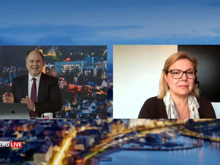 Kathrin Stainer-Hämmerle bei "Vorarlberg LIVE".