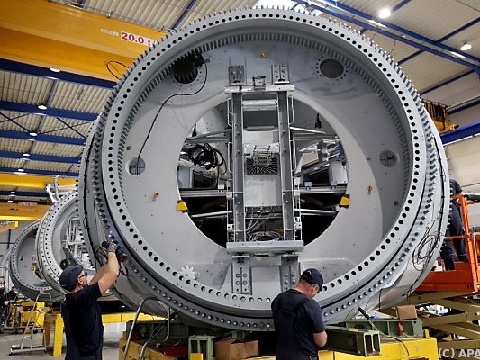 Im Maschinenbau gab es im Februar einen starken Produktionsanstieg