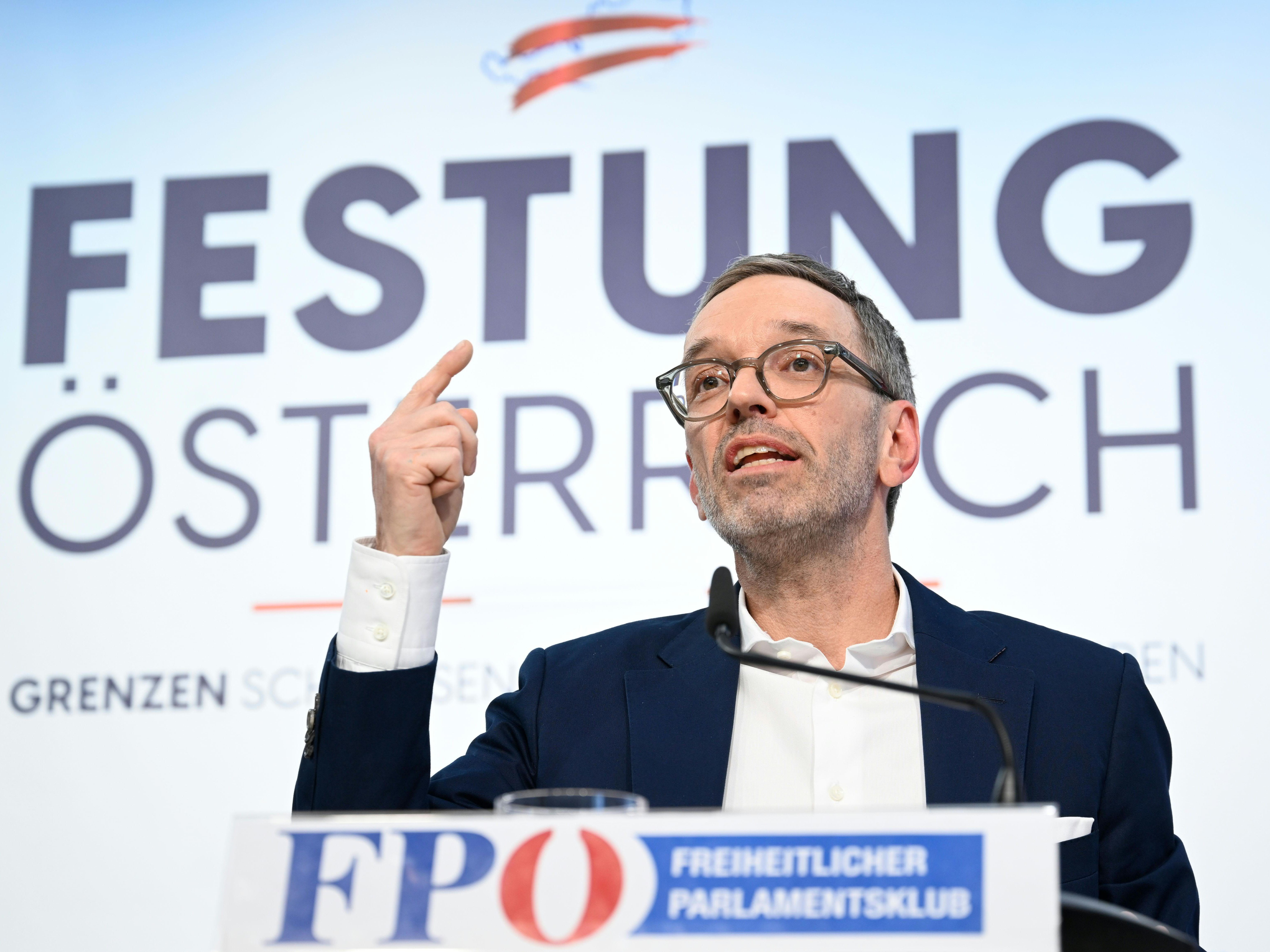 Herbert Kickl hat klare Vorstellungen für die Arbeit als Regierungspartei.