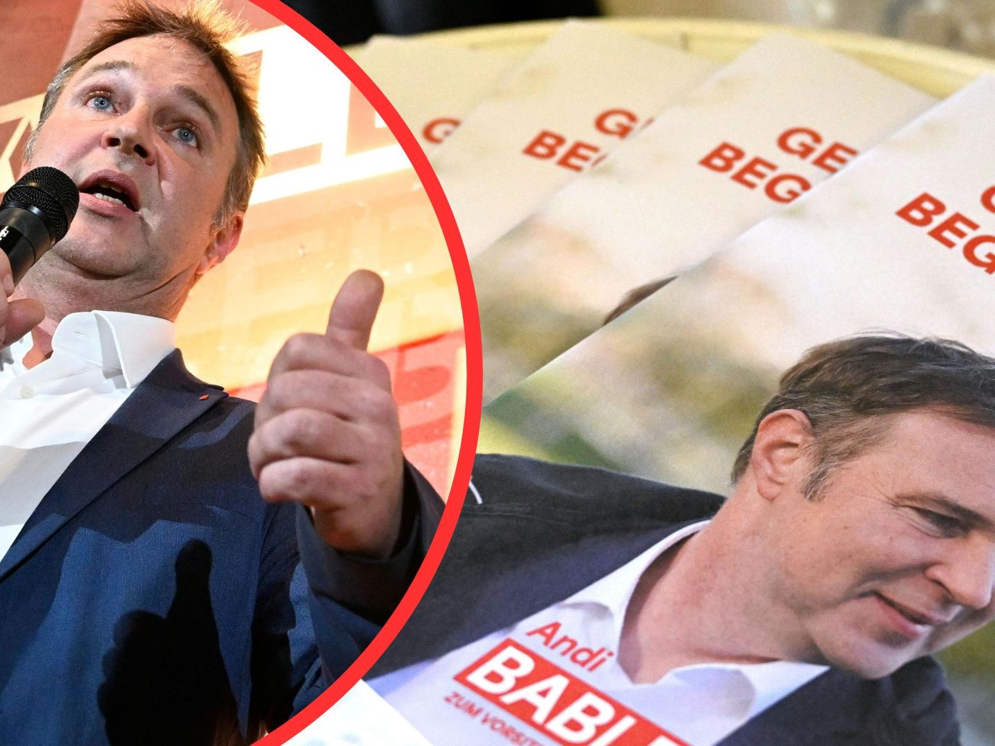 Babler präsentierte sein umfangreiches Wahlprogramm.