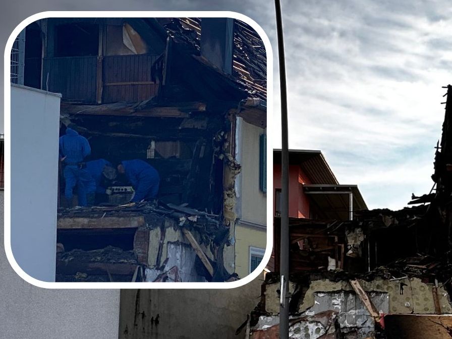 Die Kripo ermittelt nach dem Brand des Gasthauses.