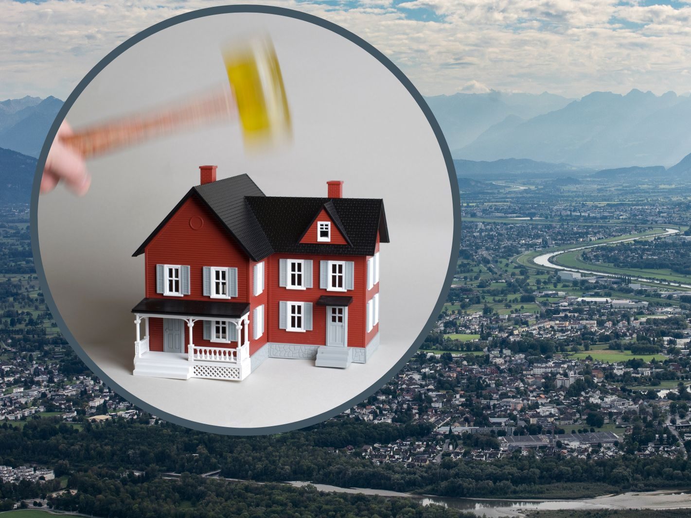 Der Wohnungsmarkt in Vorarlberg ist auf dem Sinkflug.