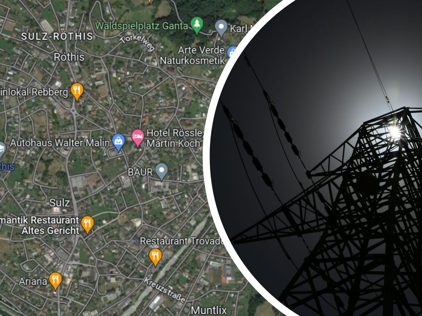 Am Donnerstagabend kam es in Röthis und Sulz zu einem Stromausfall.