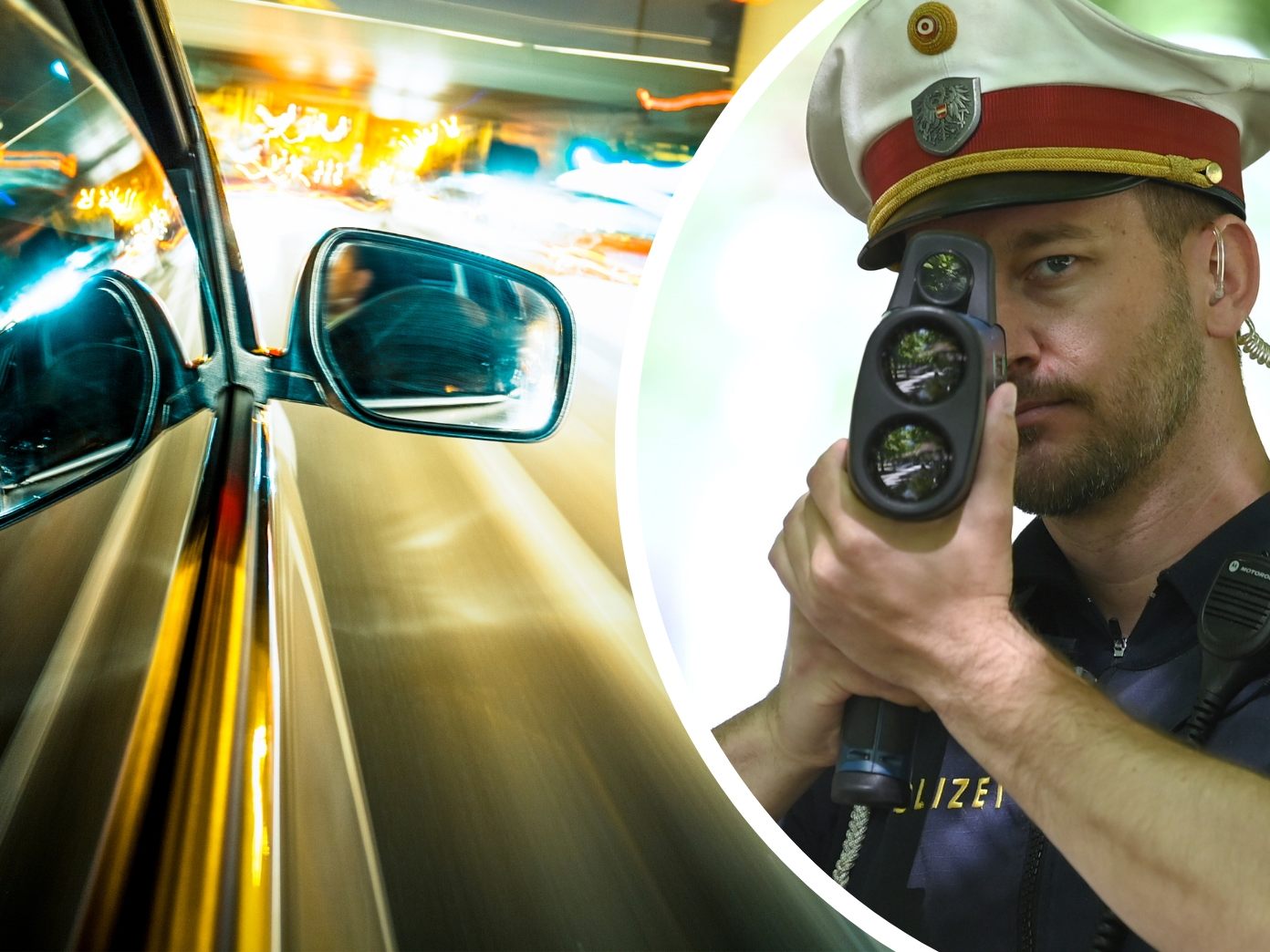Eine Ausrede, die auch die Polizei nicht allzu oft zu hören bekommen dürfte. (Symbolbild)