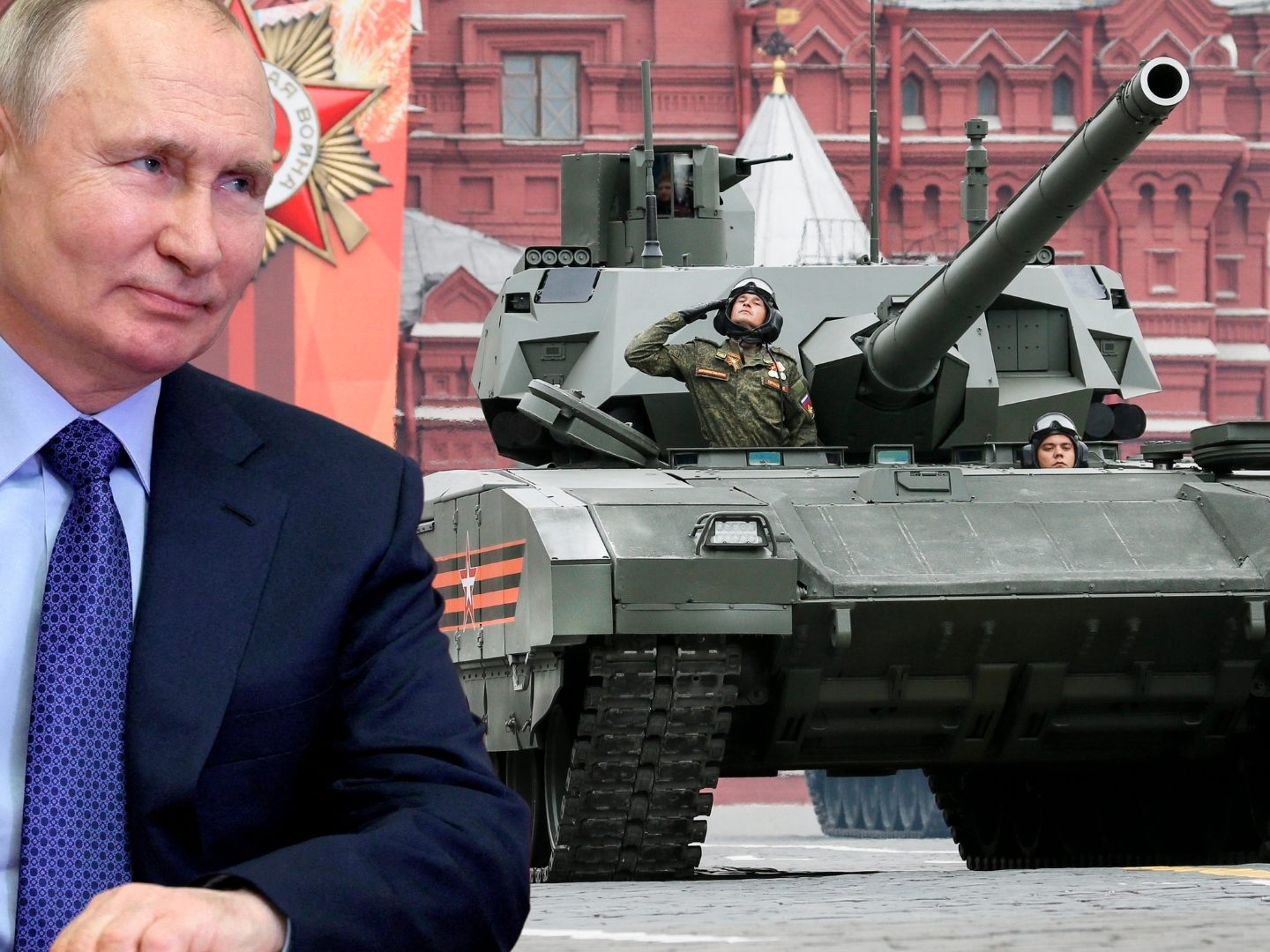 Neuester russischer Kampfpanzer T-14 "Armata" nahm aber noch nicht an direkten Angriffseinsätzen teil.