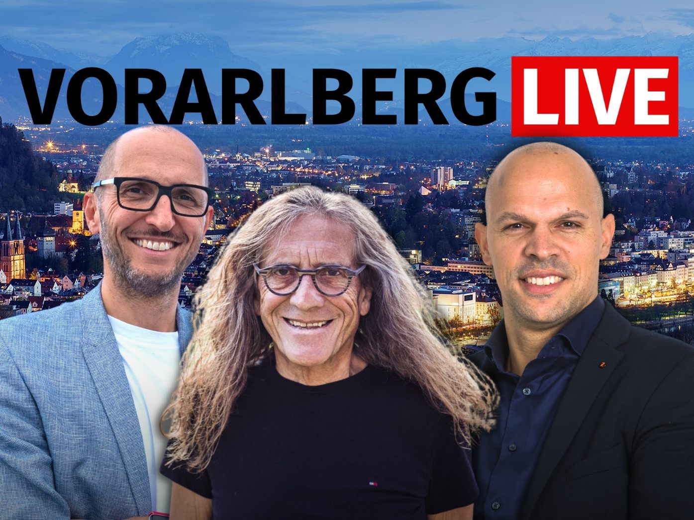 Andreas Gapp und Bernhard Amann zu Gast bei "Vorarlberg LIVE".