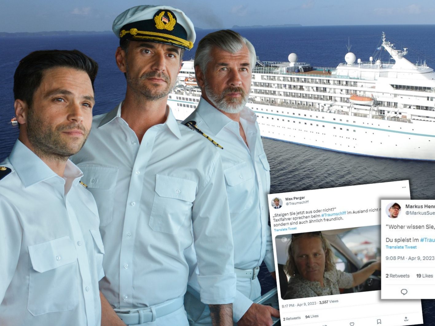 TV-Panne beim Traumschiff.