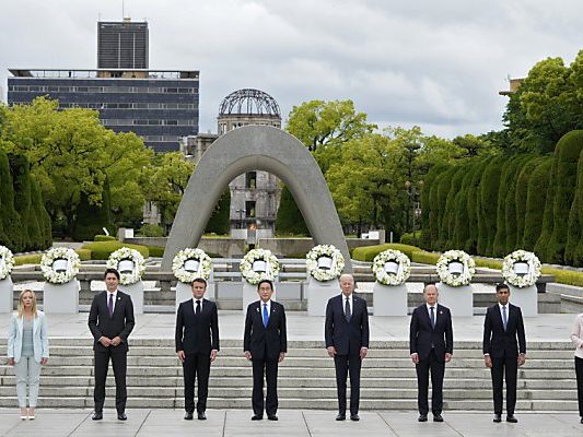 Treffen der Staats- und Regierungschefs der G7 in Hiroshima