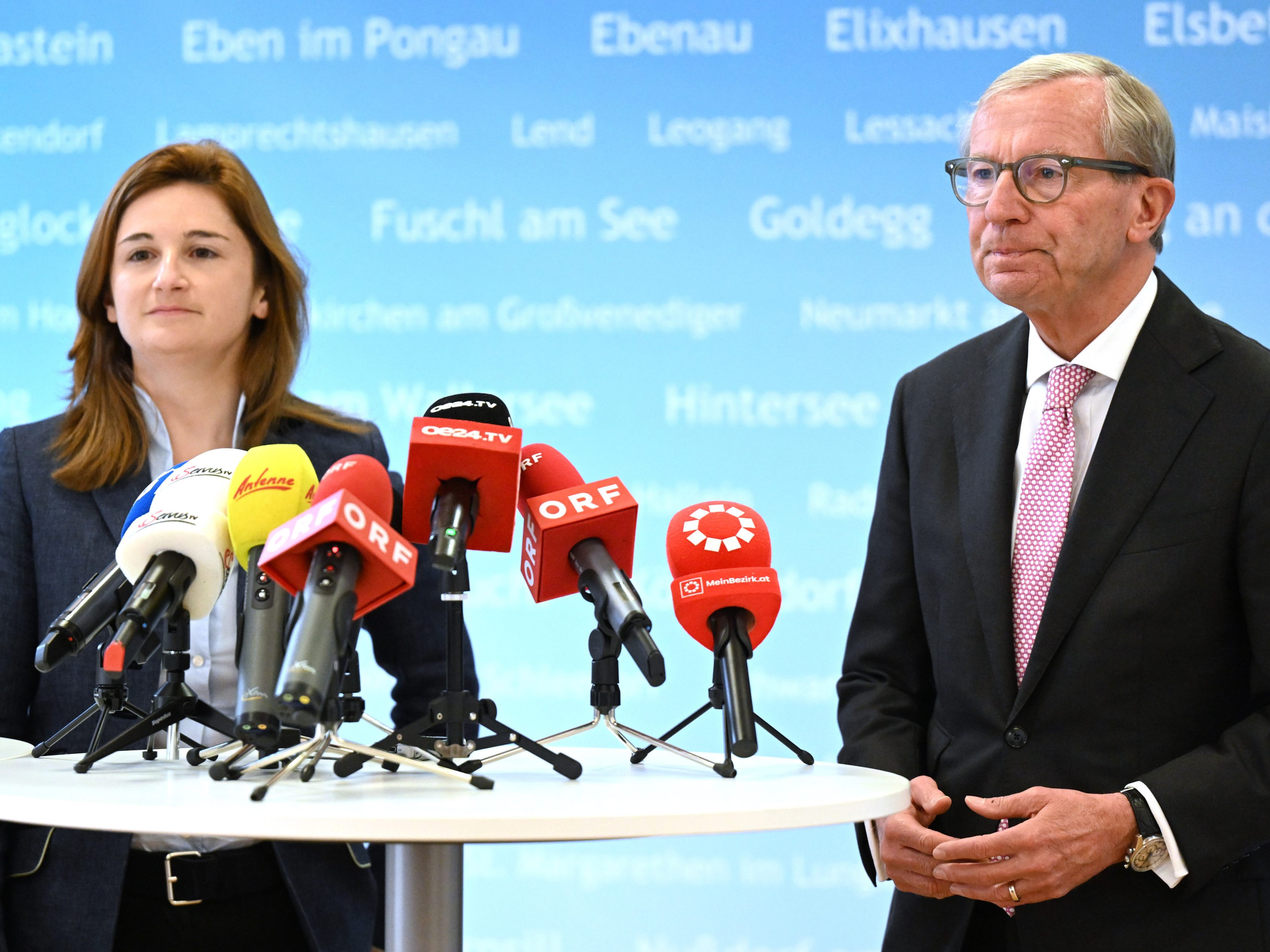 Die Salzburger ÖVP und FPÖ starteten in die Koalitionsverhandlungen.