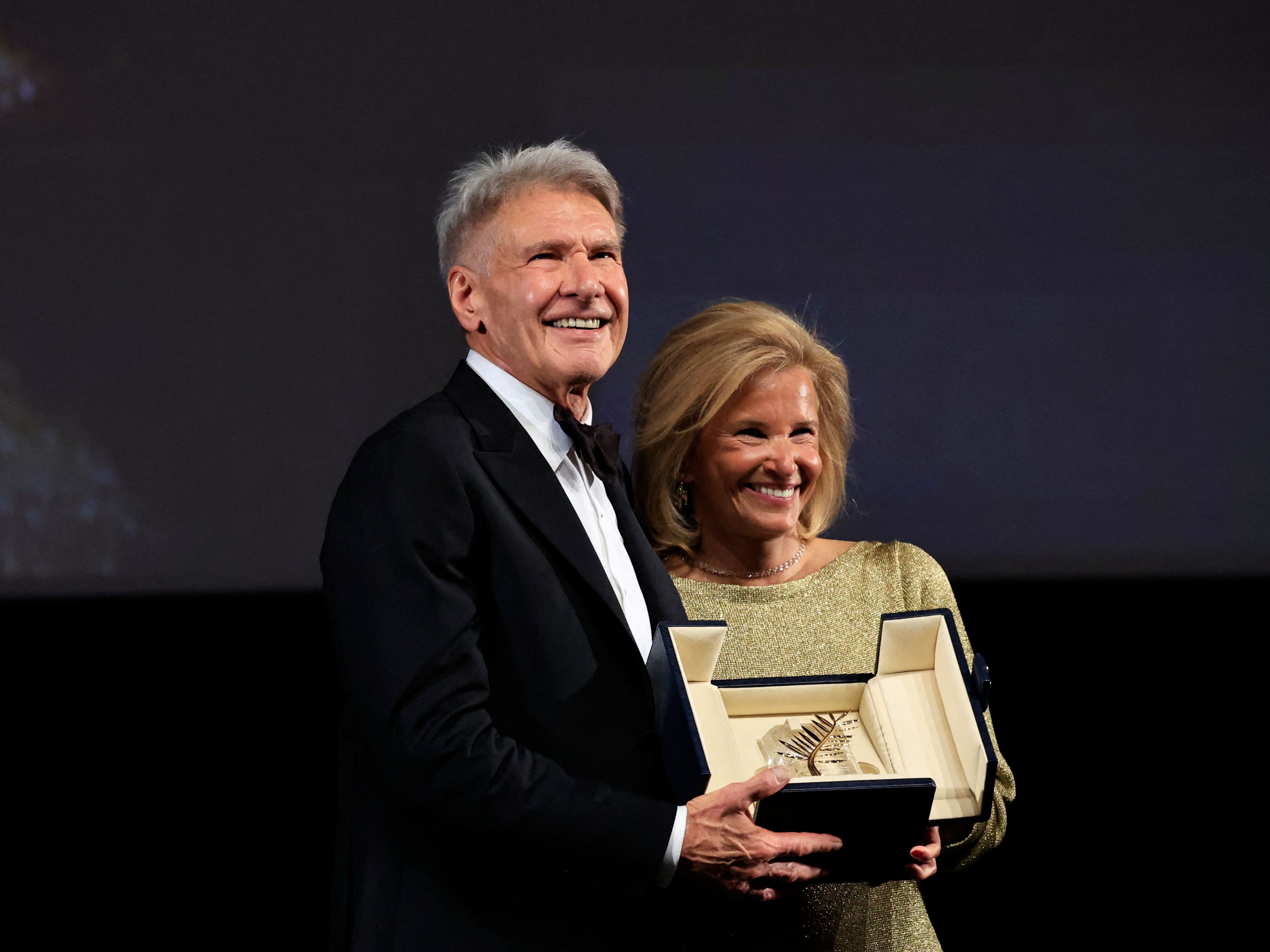Harrison Ford erhielt in Cannes die goldene Palme.