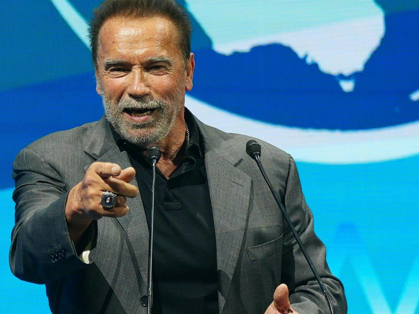 Klimaschutz als friedensicherndes Element im Mittelpunkt des Austrian World Summit mit Arnold Schwarzenegger.