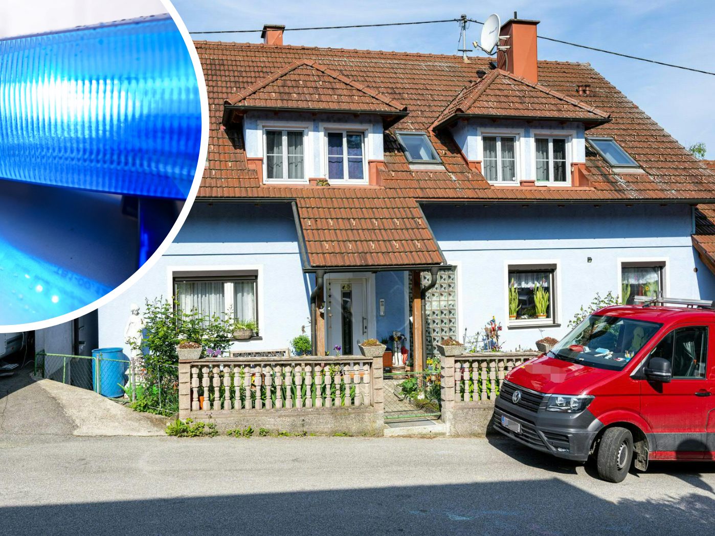 In Oberösterreich kam es am Samstagnachmittag zu einer Messerattacke.