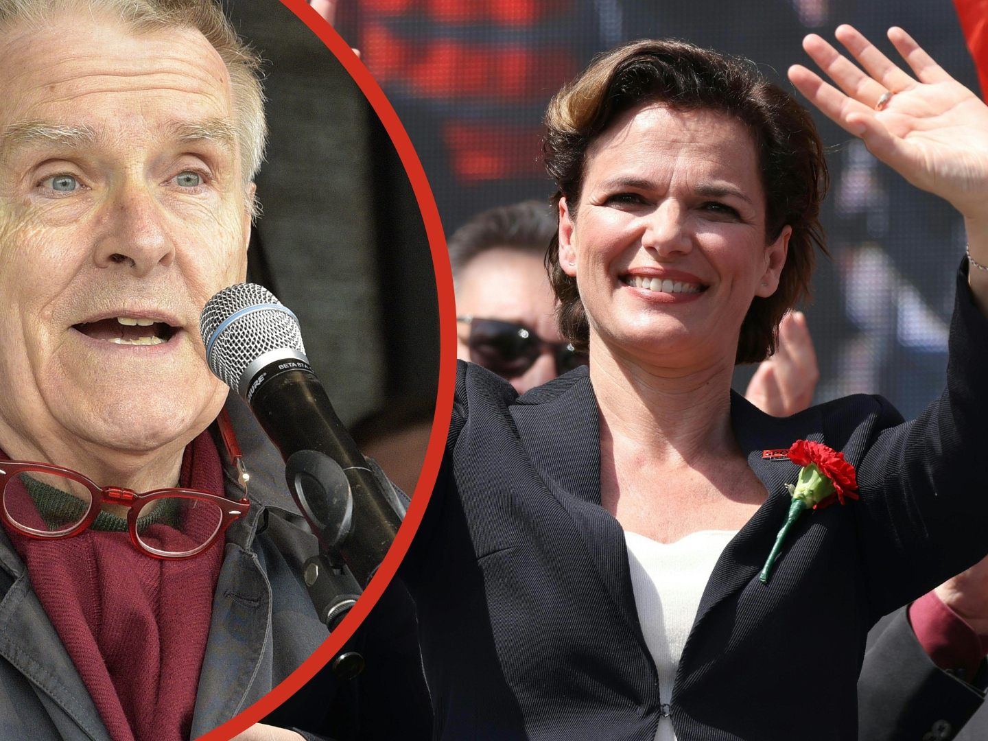 Pelinka (l.) hält einen Rendi-Wagner-Sieg für "am wahrscheinlichsten".
