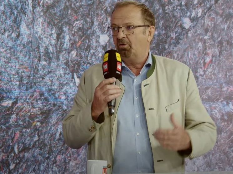 Rainer Siegel bei "Vorarlberg LIVE".