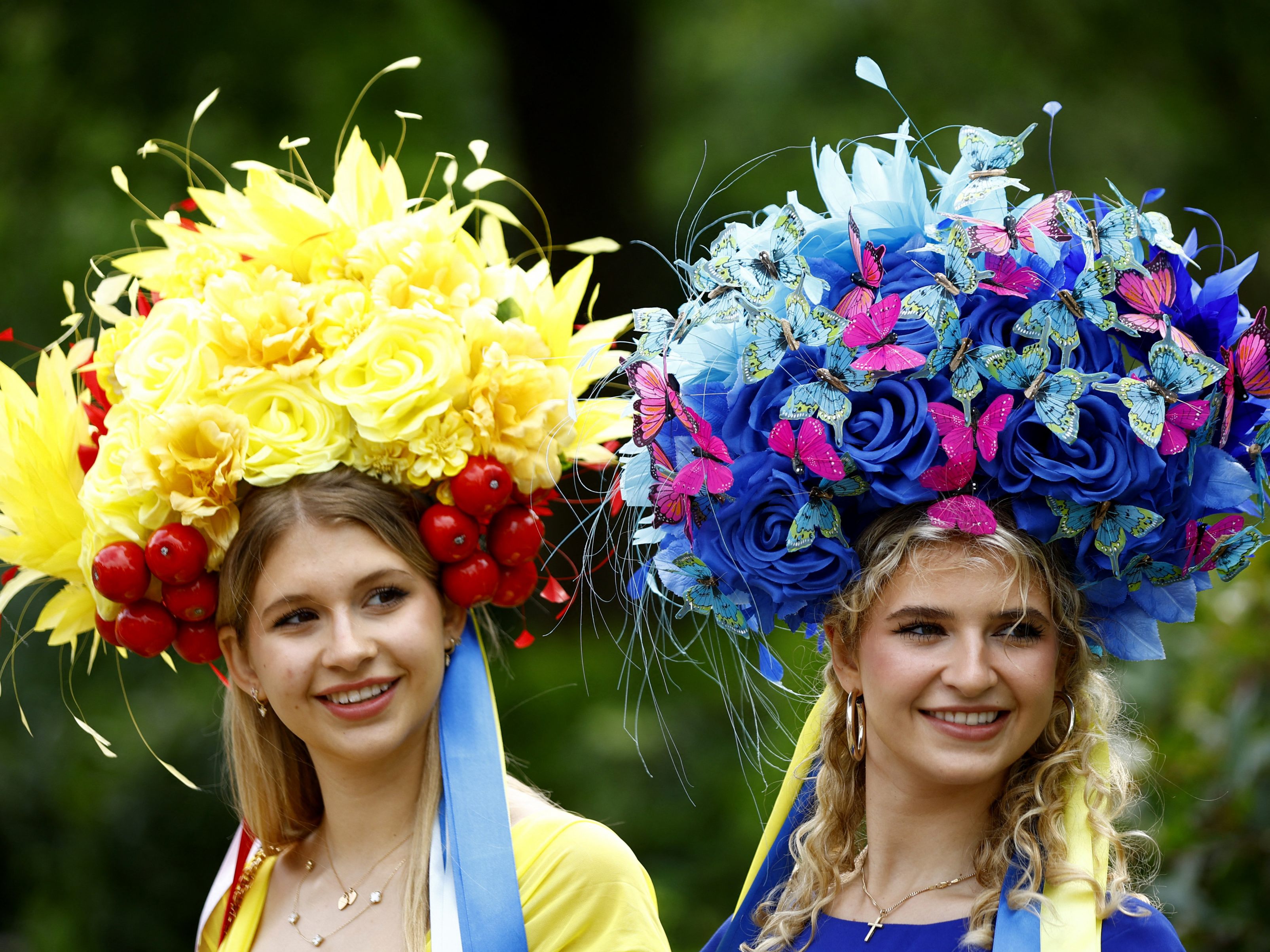Royal Ascot: Alles dreht sich um Pferde - und Hüte.