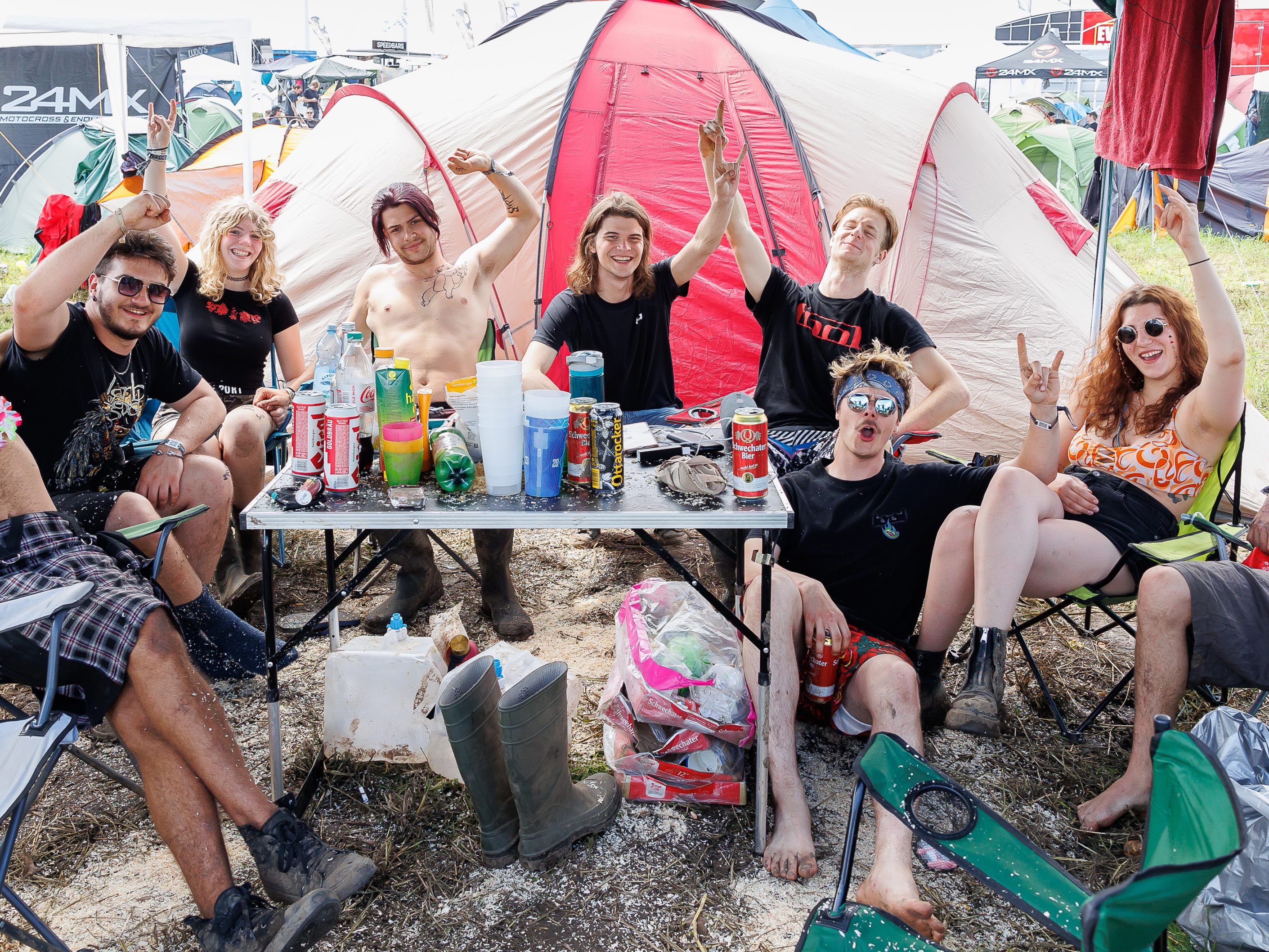 Ab ins Finale beim Nova Rock in Nickelsdorf.
