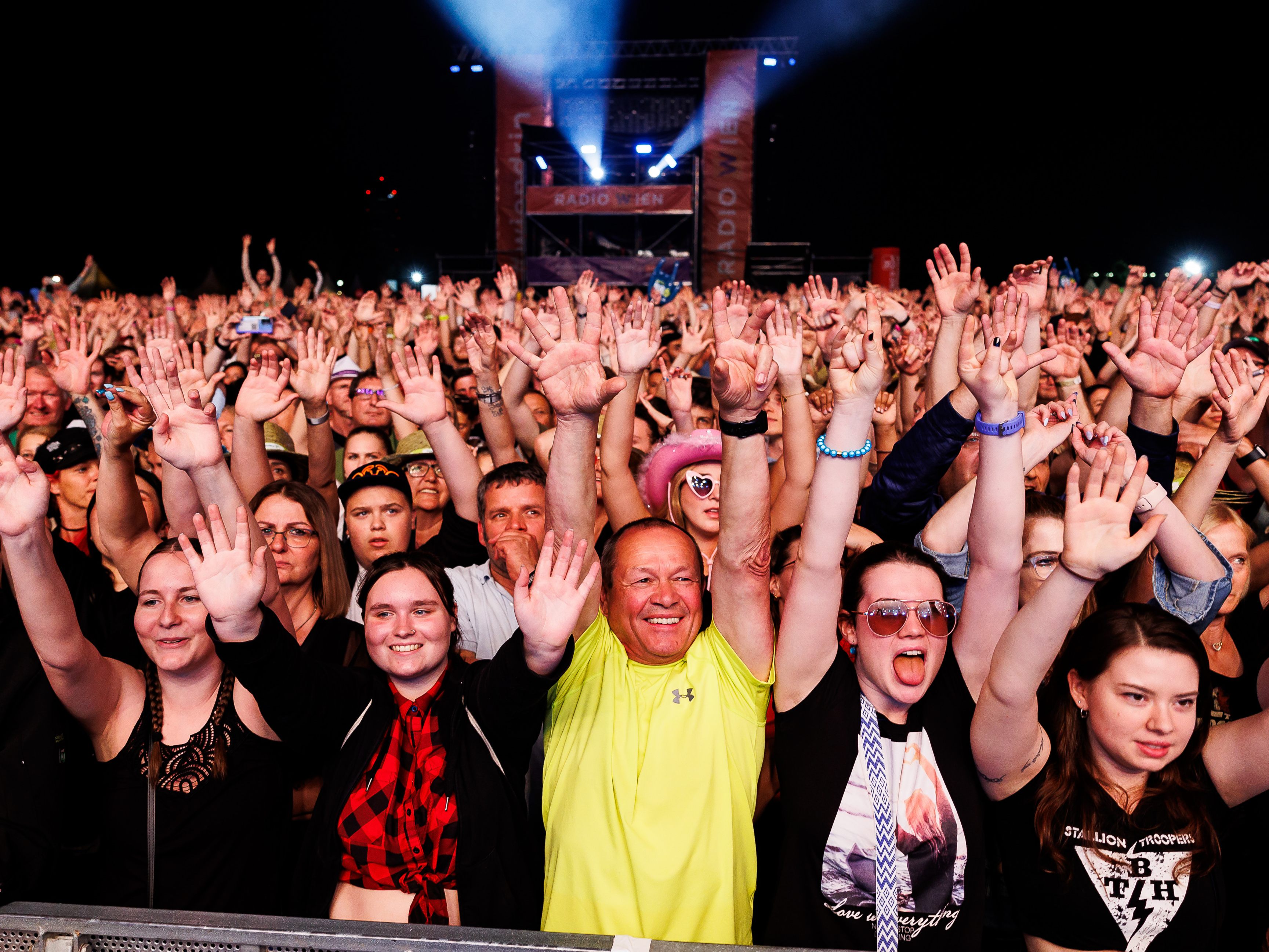 Das war Tag 2 beim Wiener Donauinselfest.