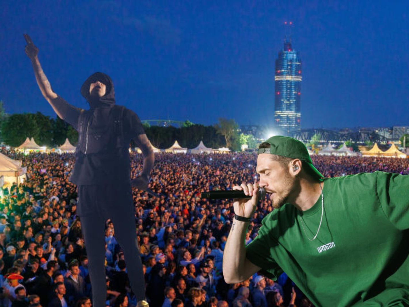 Das war der erste Tag am Wiener Donauinselfest 2023.