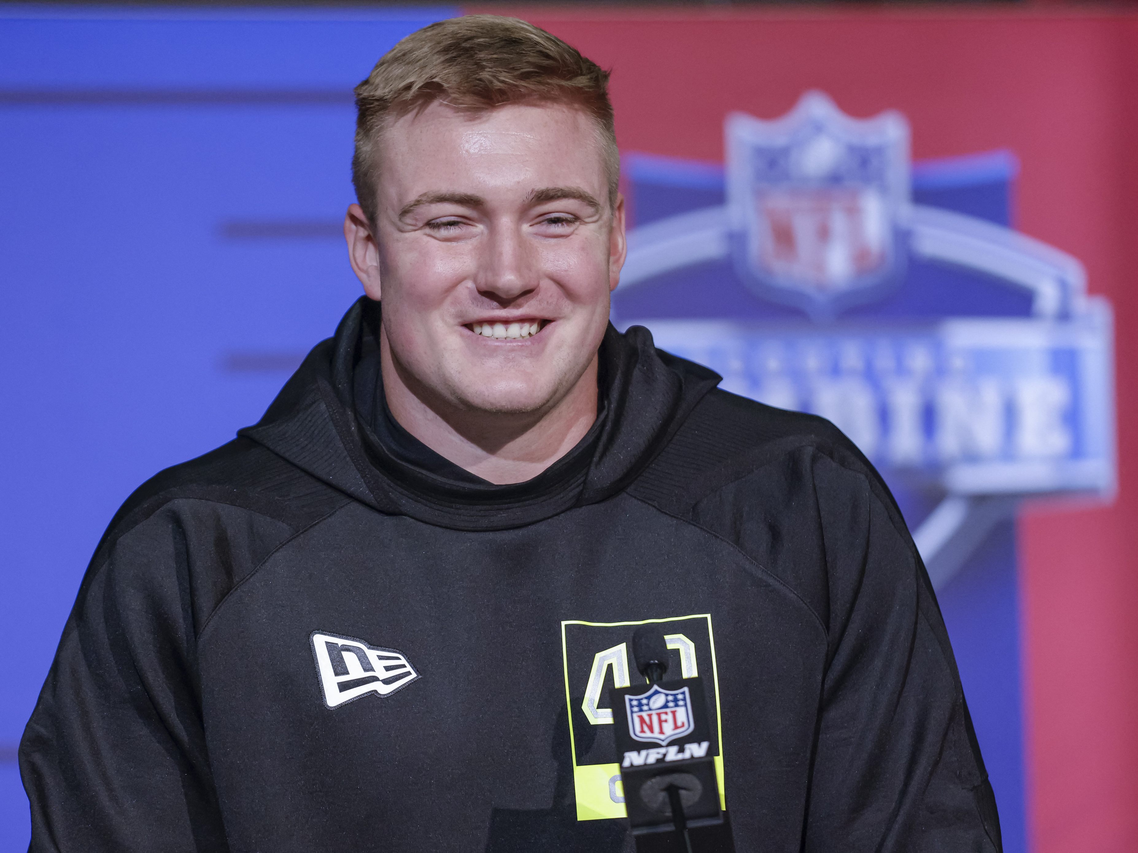 NFL-Star Raimann ist auf Wien-Besuch.