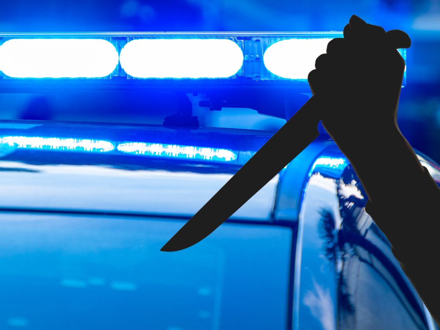Frau attackierte ihren Lebensgefährten mit Küchenmesser.