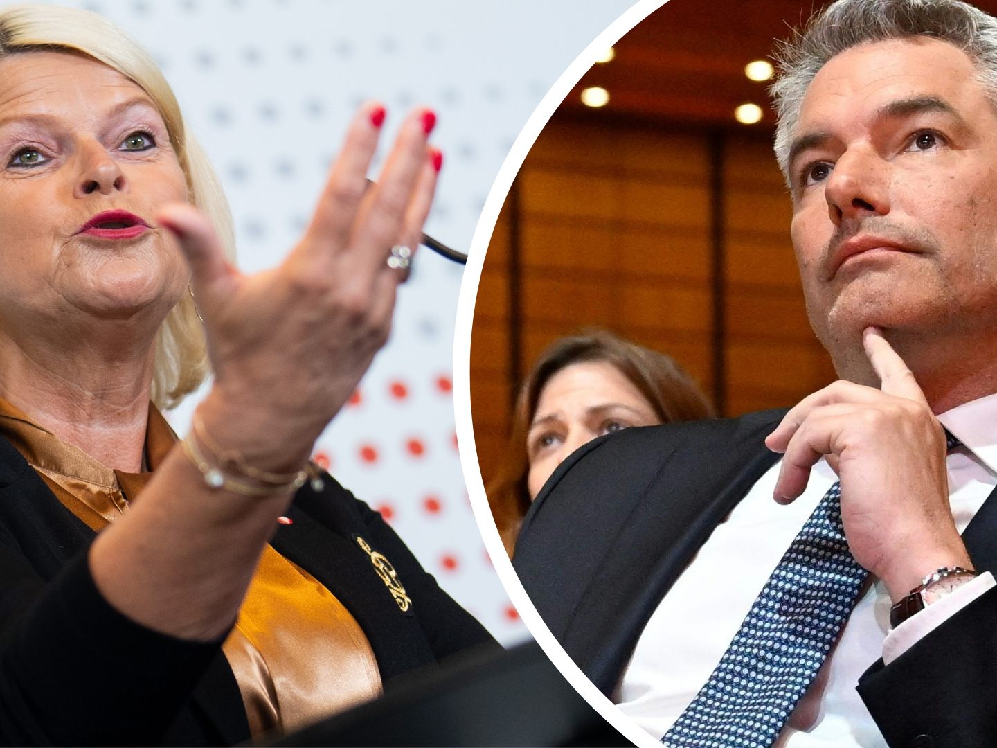 Die Bedrohungslage habe sich massiv verschärft, so Tanner und Nehammer.
