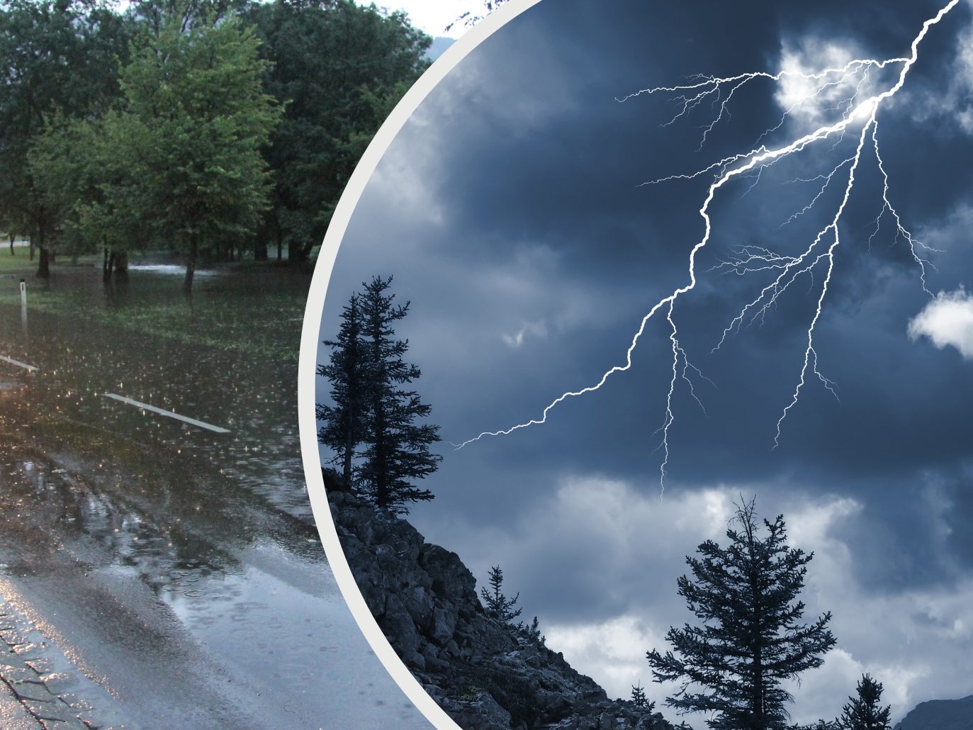 Unwetterwarnung gilt von Dienstag, 15:00 Uhr bis Mittwoch, 6:00 Uhr. (Symbolbild)