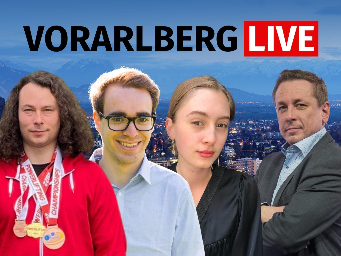 Andreas Jandorek, Clemens Rauch und Julia Kaar zu Gast bei "Vorarlberg LIVE".