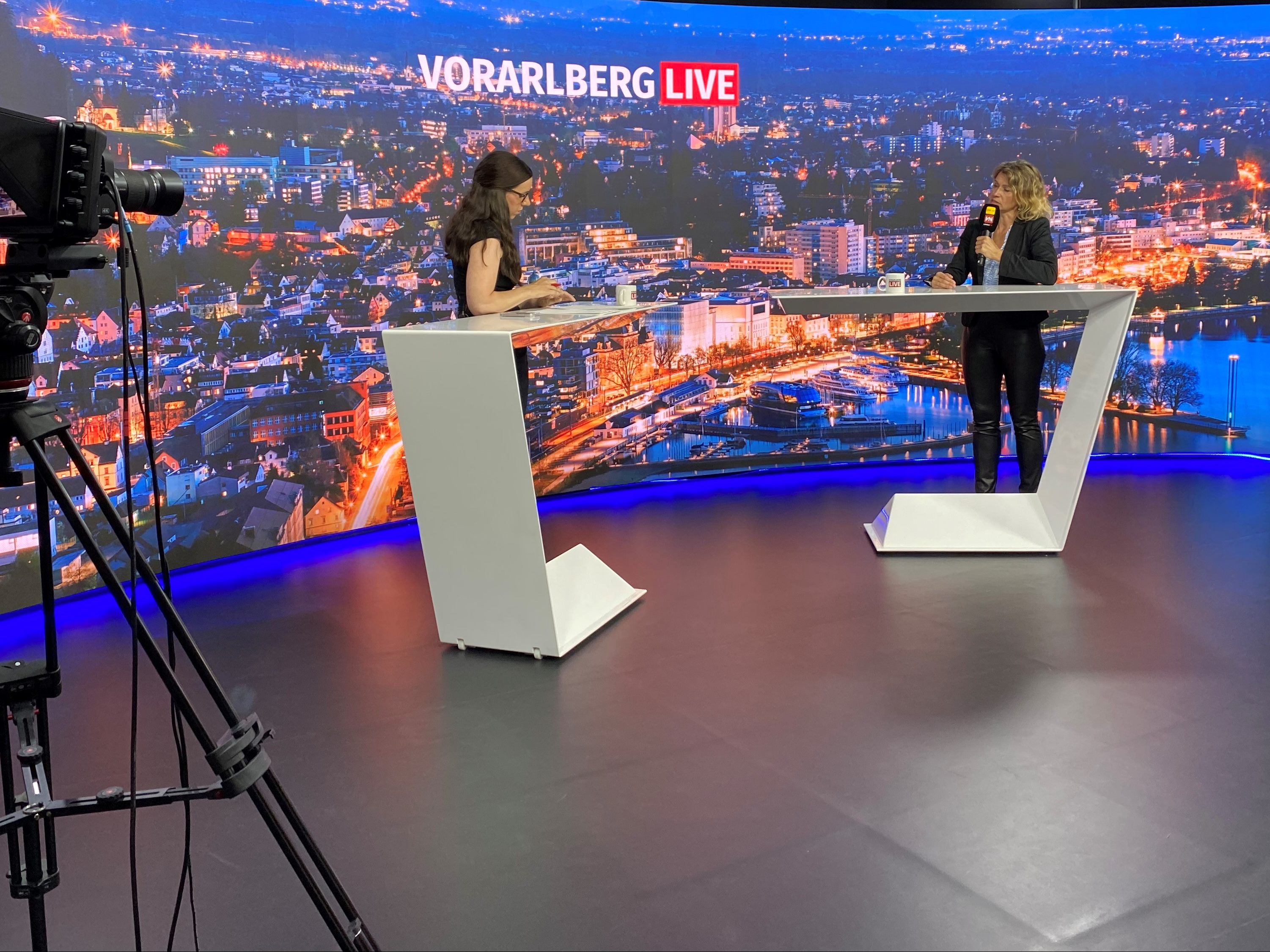 Eva King bei "Vorarlberg LIVE".